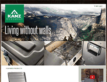 Tablet Screenshot of kanzoutdoors.com